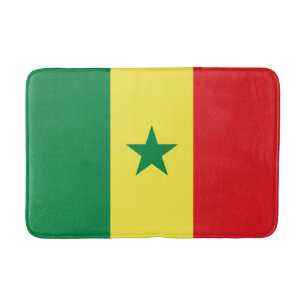 Senegal-Flagge Badematte