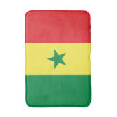 Senegal-Flagge Badematte (Vorderseite Vertikal)