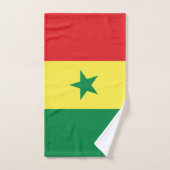 Senegal-Flagge Badhandtuch Set (Handtuch)