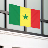 Senegal-Flagge Banner (Äußeres Gebäude)