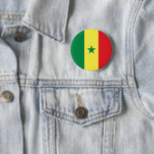 Senegal-Flagge Button (Beispiel)