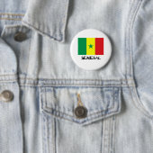 Senegal-Flagge Button (Beispiel)