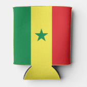 Senegal-Flagge Dosenkühler (Vorderseite)