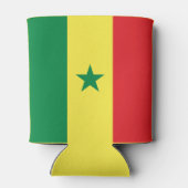 Senegal-Flagge Dosenkühler (Rückseite)