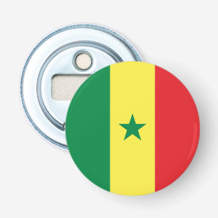 Senegal-Flagge Flaschenöffner