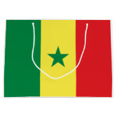 Senegal-Flagge Große Geschenktüte (Vorderseite)