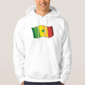 Senegal-Flagge Hoodie (Vorderseite)