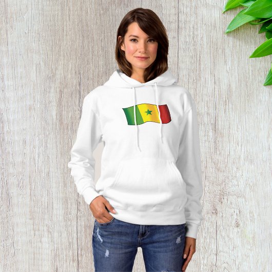 Senegal-Flagge Hoodie