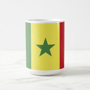 Senegal-Flagge Kaffeetasse