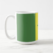 Senegal-Flagge Kaffeetasse (Links)