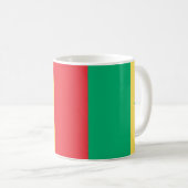 Senegal-Flagge Kaffeetasse (VorderseiteRechts)