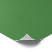 Senegal-Flagge Poster (Ecke)