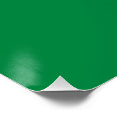 Senegal-Flagge Poster (Ecke)