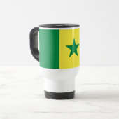 Senegal-Flagge Reisebecher (Vorderseite Links)