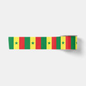 Senegal-Flagge Satinband (Vorderseite)