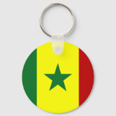 Senegal-Flagge Schlüsselanhänger (Vorderseite)