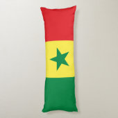 Senegal-Flagge Seitenschläferkissen (Rückseite (Vertikal))