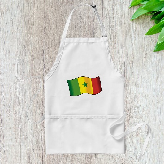 Senegal-Flagge Senegalischer Stolz Grün Gelb Rot Schürze
