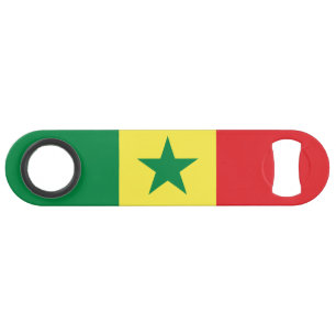 Senegal-Flagge Speed Flaschenöffner