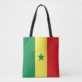 Senegal-Flagge Tasche (Vorderseite)