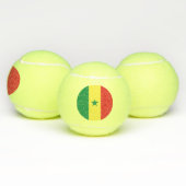 Senegal-Flagge Tennisbälle (Multi)
