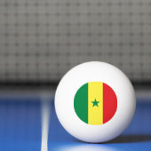 Senegal-Flagge Tischtennisball (Netto)