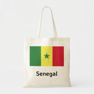 Senegal-Flagge Tragetasche