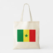 Senegal-Flagge Tragetasche (Rückseite)