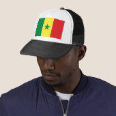 Senegal-Flagge Truckerkappe (Beispiel)
