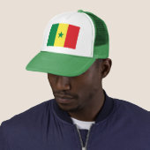 Senegal-Flagge Truckerkappe (Beispiel)