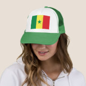 Senegal-Flagge Truckerkappe (Beispiel)