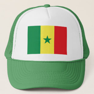 Senegal-Flagge Truckerkappe