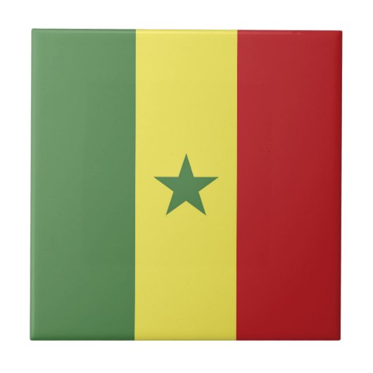 Senegal Fliese (Vorderseite)