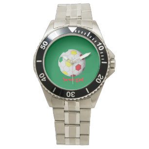 Senegal Fußball Armbanduhr