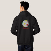 Senegal Fußball Hoodie (Schwarz voll)
