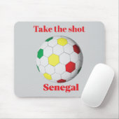 Senegal Fußball Mousepad (Mit Mouse)