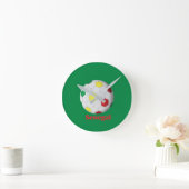 Senegal Fußball Runde Wanduhr (Zuhause)