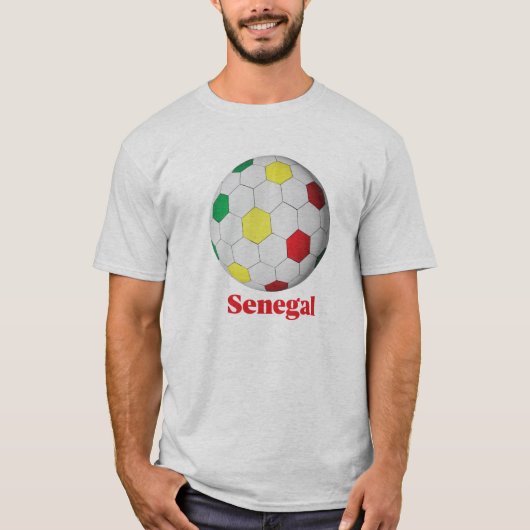 Senegal Fußball T-Shirt (Vorderseite)