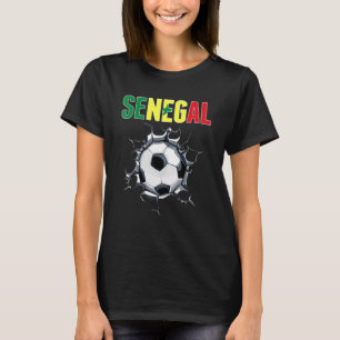 Senegal Fußballfans - senegalesischer Fußball in R T-Shirt