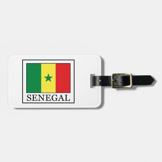 Senegal Gepäckanhänger (Vorderseite horizontal)