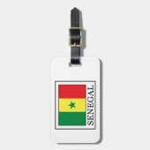 Senegal Gepäckanhänger (Vorderseite vertikal)