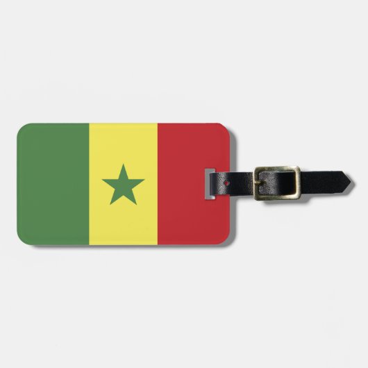 Senegal Gepäckanhänger (Vorderseite horizontal)