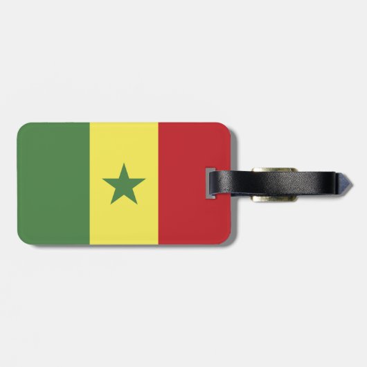 Senegal Gepäckanhänger (Rückseite horizontal)