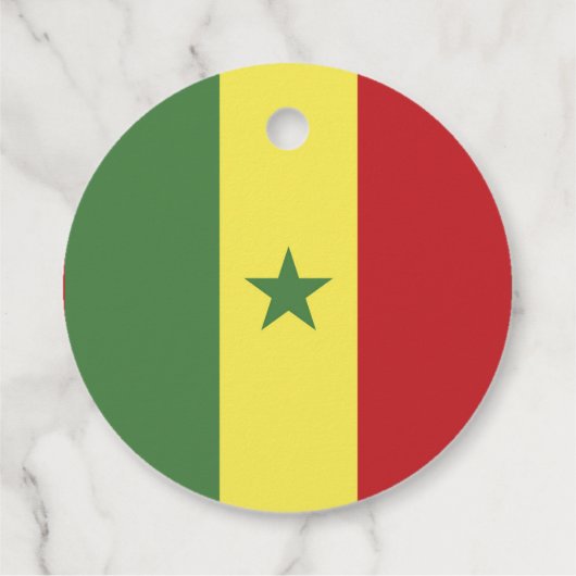 Senegal Geschenkanhänger (Rückseite)
