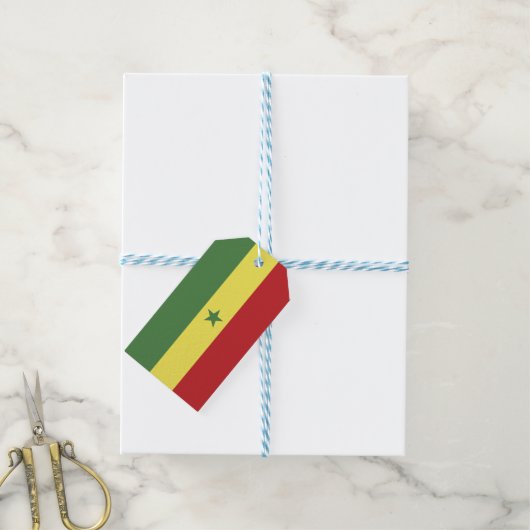 Senegal Geschenkanhänger (Mit Garn)