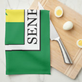 Senegal Geschirrtuch (Viertel Falte)