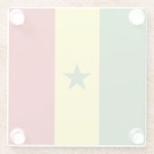 Senegal Glasuntersetzer (Rückseite)