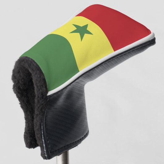 Senegal Golf Headcover (3/4 Vorderseite)