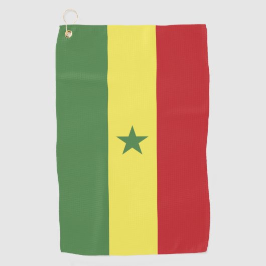 Senegal Golfhandtuch (Vorderseite)