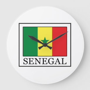 Senegal Große Wanduhr